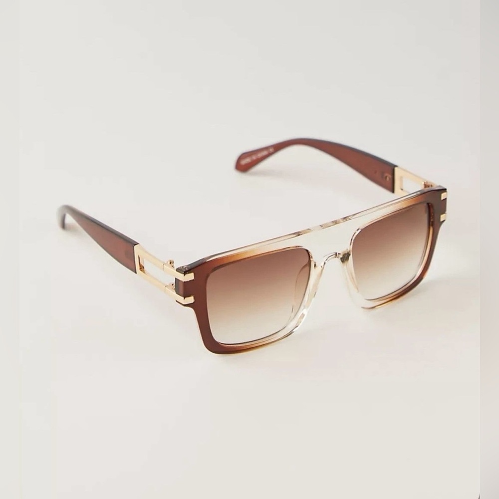 ▪️NWT Free People Summer Daze Aviator Sunglasses - Picture 2 of 6